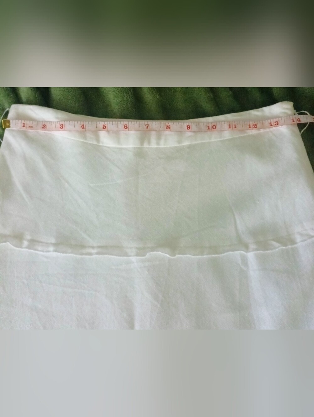 White Linen Blend Tiered Maxi Skirt - Women - Picture 3 of 4